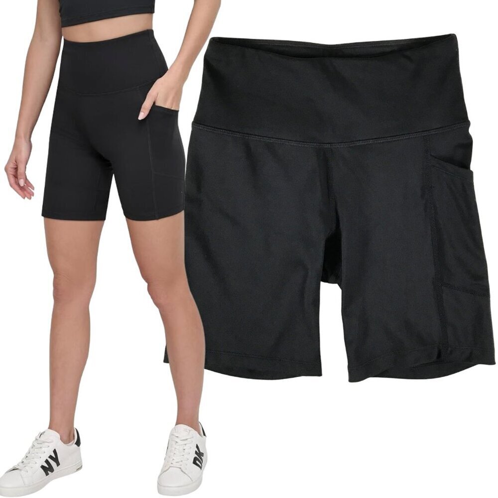 DKNY Black Athletic Bike Shorts Size XS